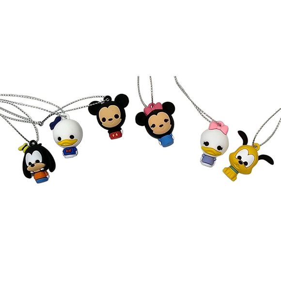 Hallmark Mickey Mouse and Friends Set of 6 Mini Christmas Tree Ornaments - Picture 3 of 4